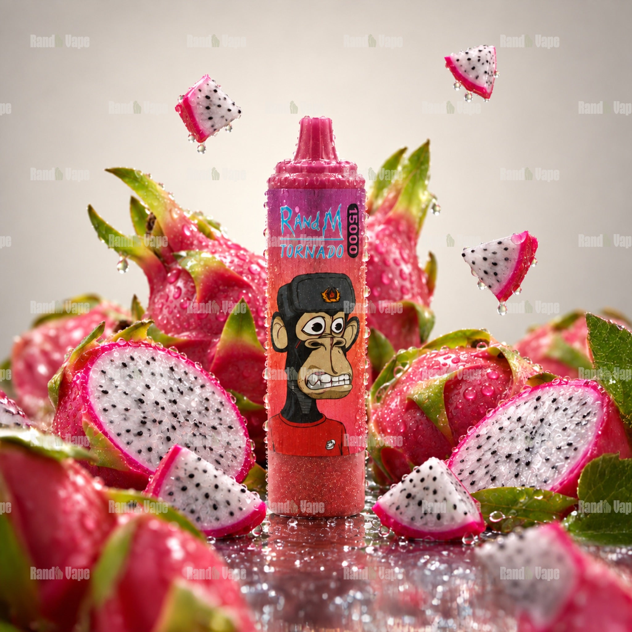 RandM Tornado 15000 Dragon Fruit Einweg Vape mit 15000 Zügen